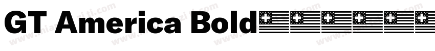GT America Bold字体转换